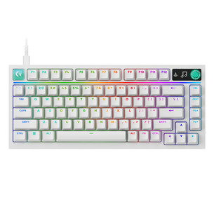 Logitech G316 X 75, tactile, US, balta - Klaviatūra