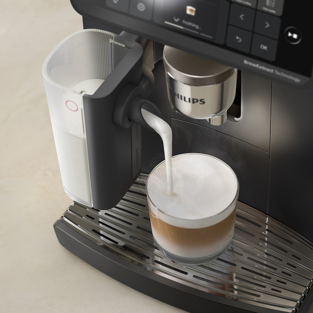 Philips Café Aromis LatteGo Pro 6000, black - Kavos aparatas