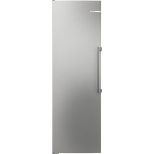 Bosch Series 6, Total No Frost, 402 l, aukštis 187 cm, pilkas - Šaldytuvas KSN36AICM