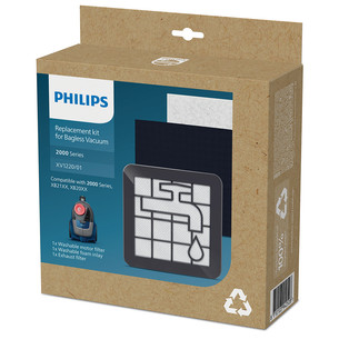Keitimo rinkinys Philips 2000 serijos dulkių siurbliams be maišelio, Prekė - XV1220/01