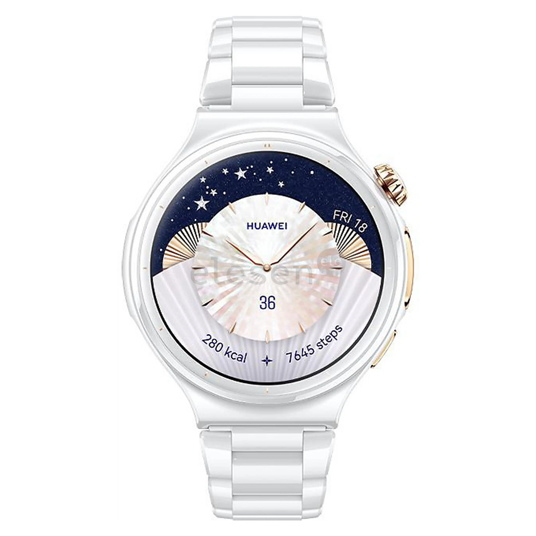 Huawei Watch 6 Pro Ceramic Edition, 43 mm, baltas - Išmanusis laikrodis