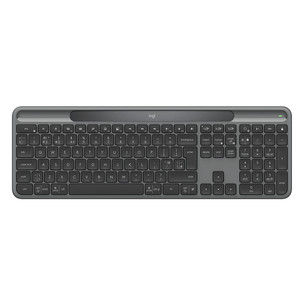 Logitech Signature Slim Solar+ K980, US, juoda - Belaidė klaviatūra 920-013764