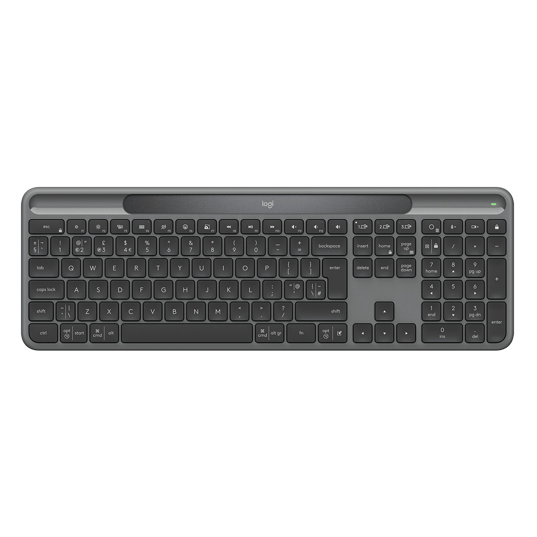 Logitech Signature Slim Solar+ K980, US, черный - Беспроводная клавиатура