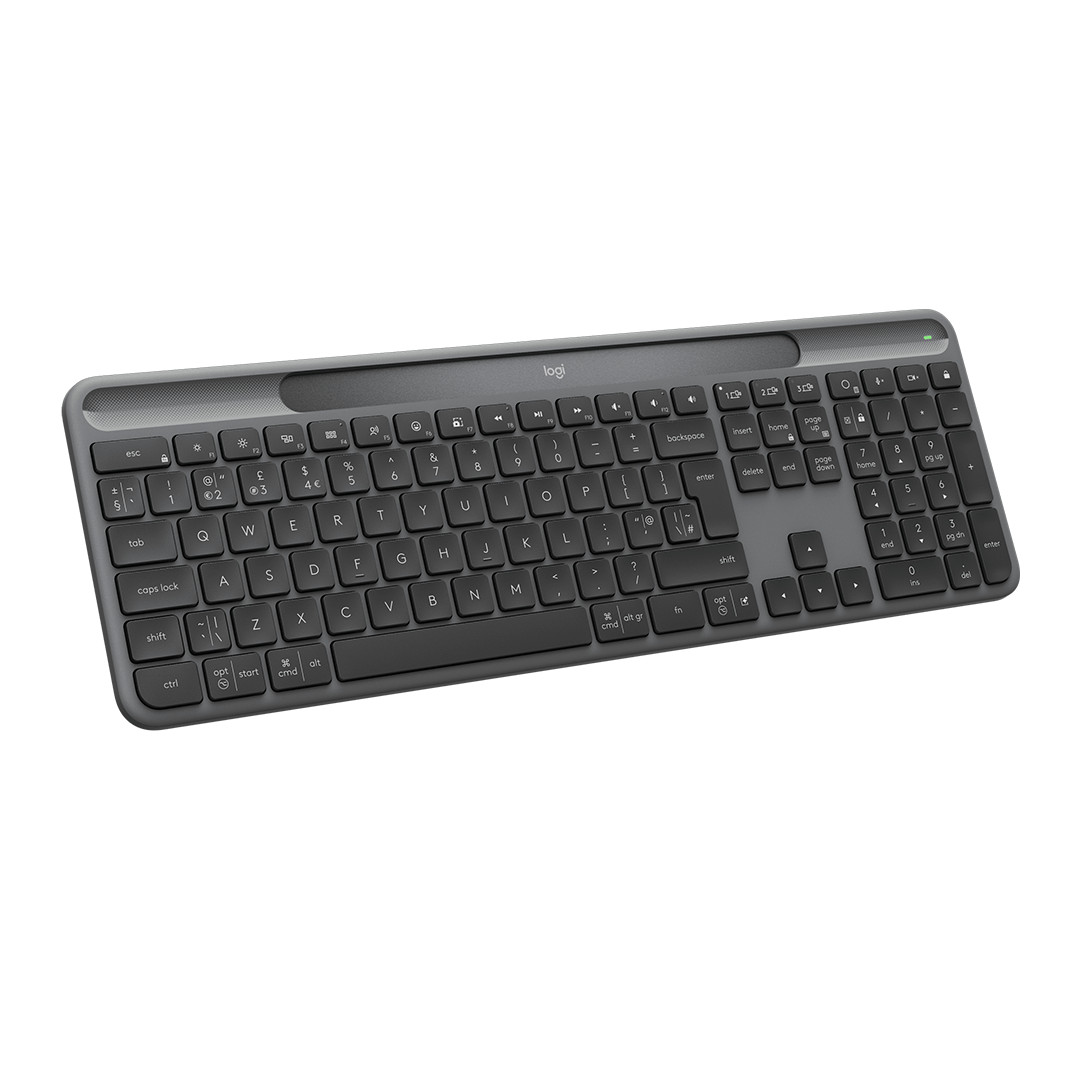 Logitech Signature Slim Solar+ K980, US, черный - Беспроводная клавиатура