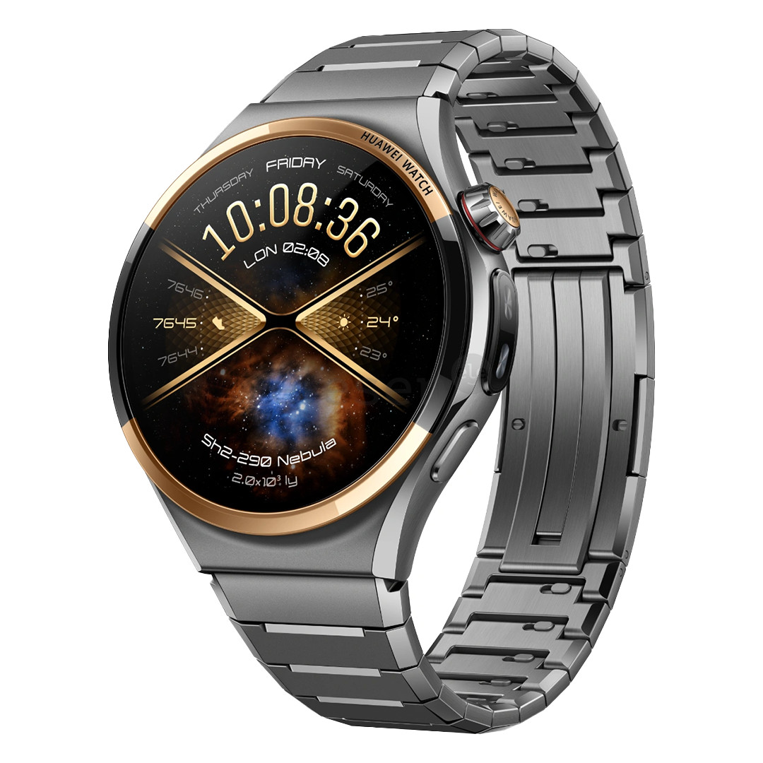 Huawei Watch 6 Pro Space Edition, 46 mm, titano, juodas - Išmanusis laikrodis