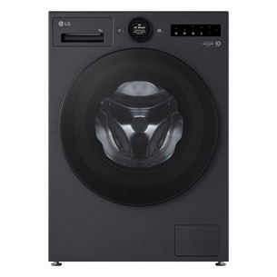 LG, 9 кг, глубина 47,5 см, 1200 об/мин, черный - Стиральная машина с передней загрузкой F2X70S9TBB.AEBQPCE