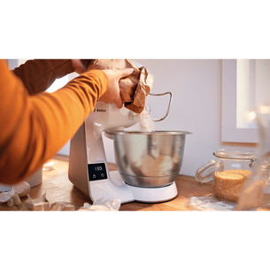 Bosch MUM 5, Series 4, 1000 W, baltas/bronzinis - Virtuvinis kombainas