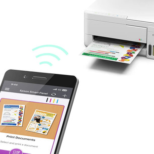 Epson EcoTank L3356, белый - Многофункциональный цветной струйный принтер
