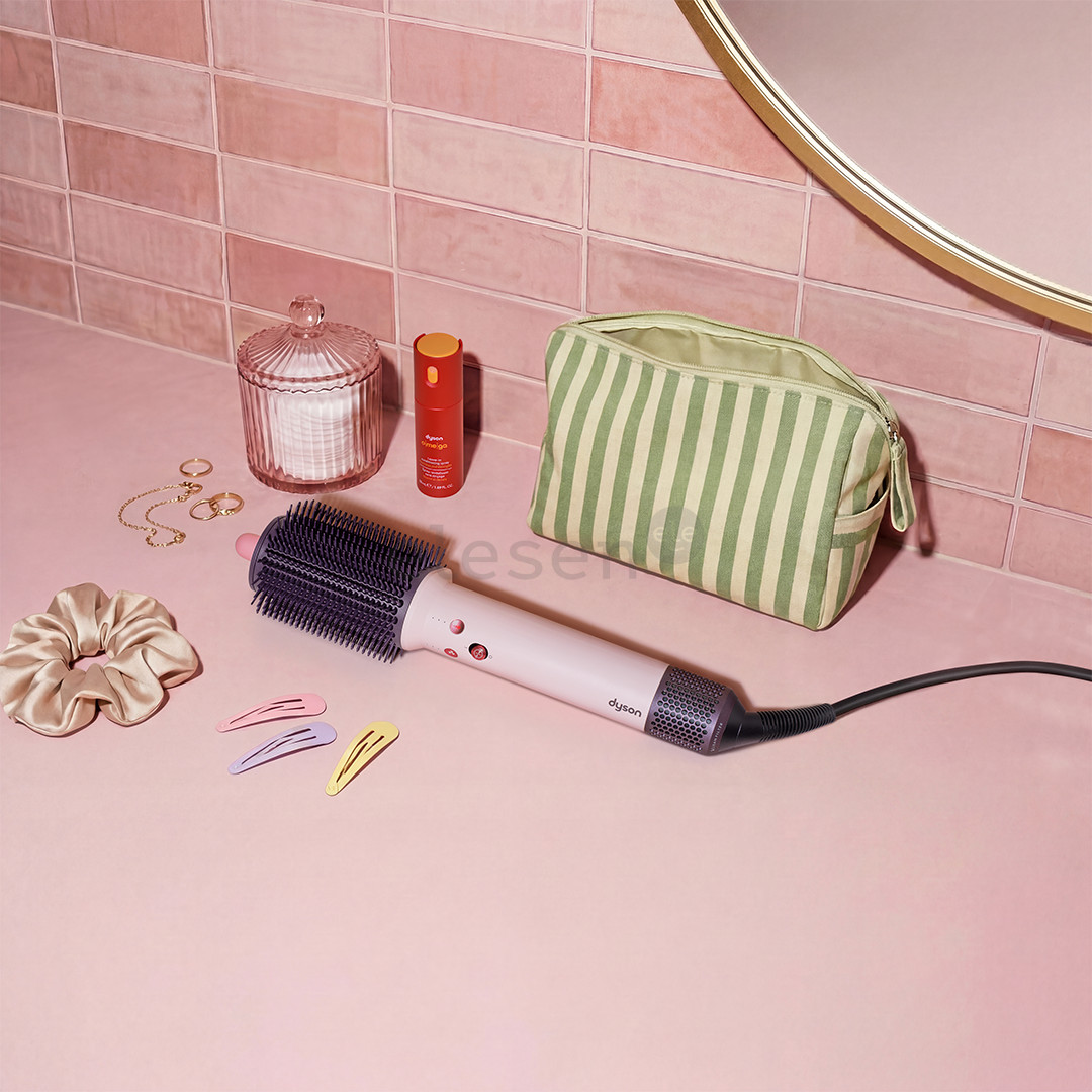 Dyson Airsmooth, rožinės/rožinio aukso spalvos - Plaukų formavimo šukos