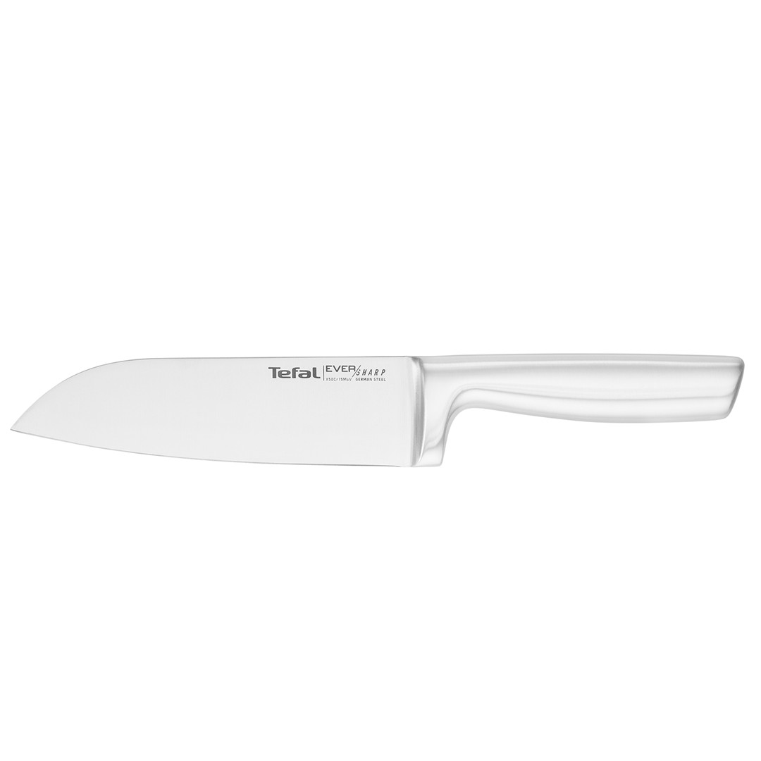 Tefal EverSharp, 6-piece set, stainless steel - Knife set & block