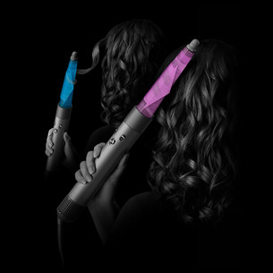 Dyson Airwrap i.d.™, Bluetooth®, 1300 Вт, Straight+Wavy, фиолетовый/медный - Стайлер для волос