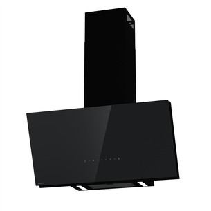 Hisense, 767 m³/h, width 89.5 cm, black - Cooker hood