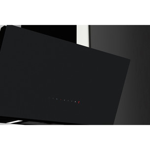 Hisense, 767 m³/h, width 89.5 cm, black - Cooker hood