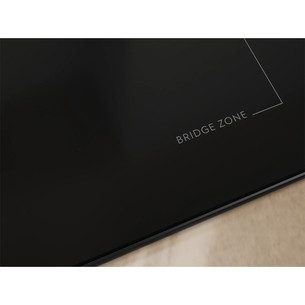 Electrolux 600 XT Bridge, plotis 60 cm, juoda - Įmontuojama indukcinė kaitlentė su gartraukiu