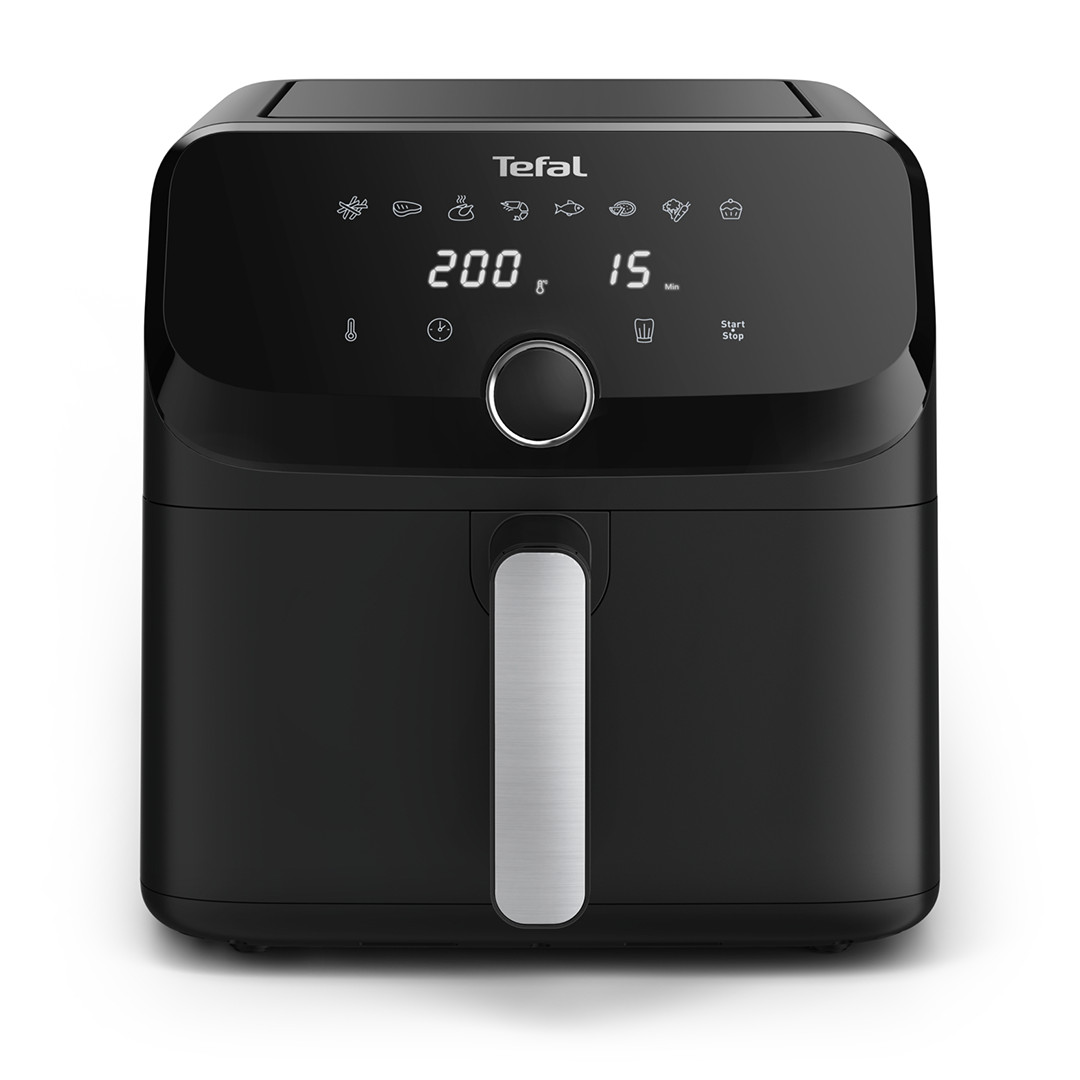 Tefal Easy Fry Mega, 7,5 l, 2020 W, juoda - Karšto oro gruzdintuvė