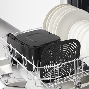 Tefal Easy Fry Mega, 7,5 l, 2020 W, juoda - Karšto oro gruzdintuvė