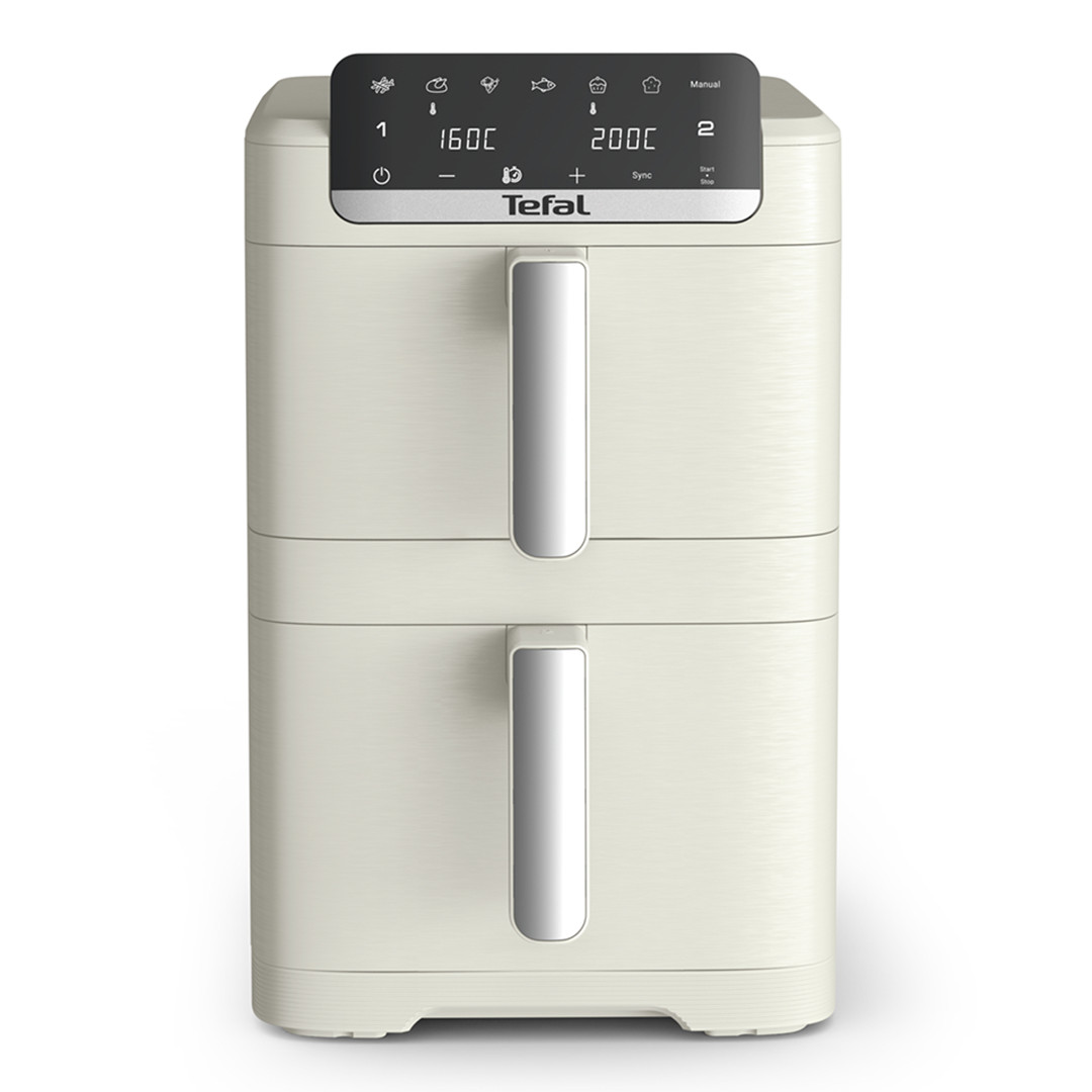 Tefal Easy Fry Crispy Stack, 10 l, 2700 W, smėlio spalvos - Karšto oro gruzdintuvė