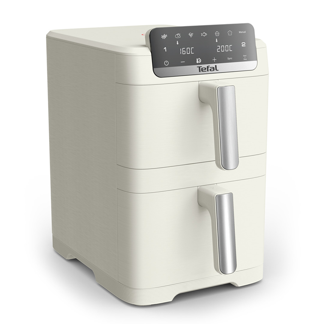 Tefal Easy Fry Crispy Stack, 10 l, 2700 W, smėlio spalvos - Karšto oro gruzdintuvė