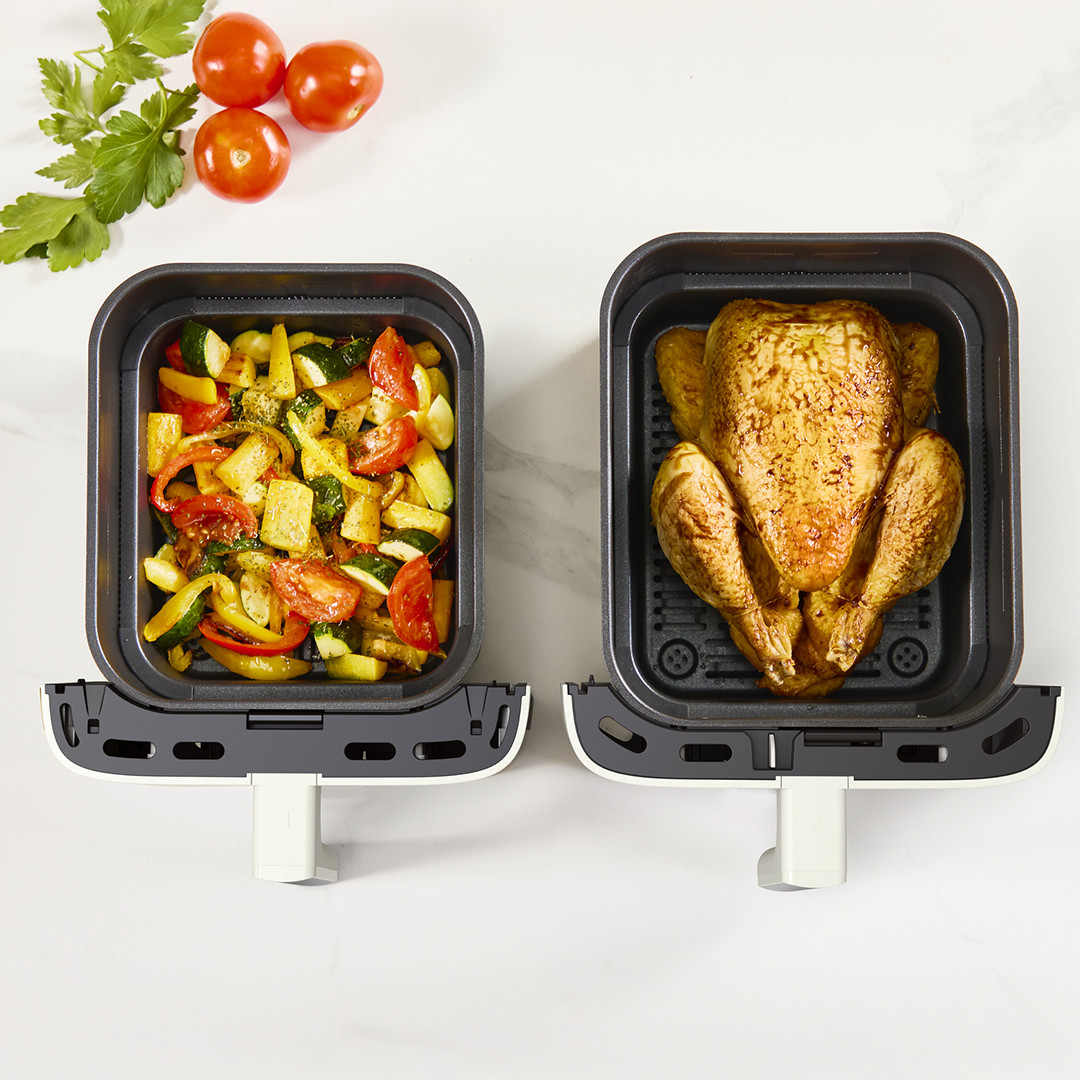 Tefal Easy Fry Crispy Stack, 10 l, 2700 W, smėlio spalvos - Karšto oro gruzdintuvė