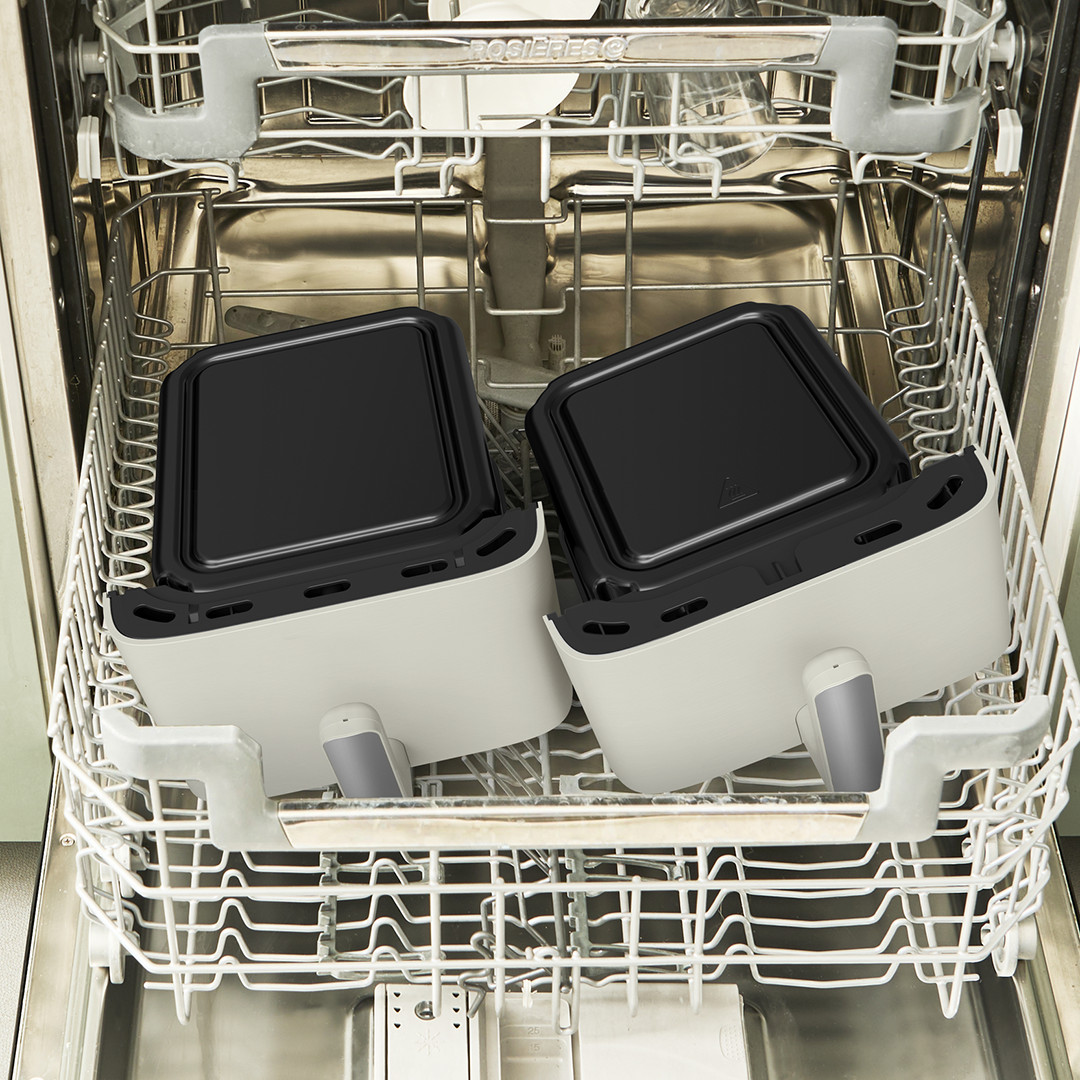 Tefal Easy Fry Crispy Stack, 10 l, 2700 W, smėlio spalvos - Karšto oro gruzdintuvė