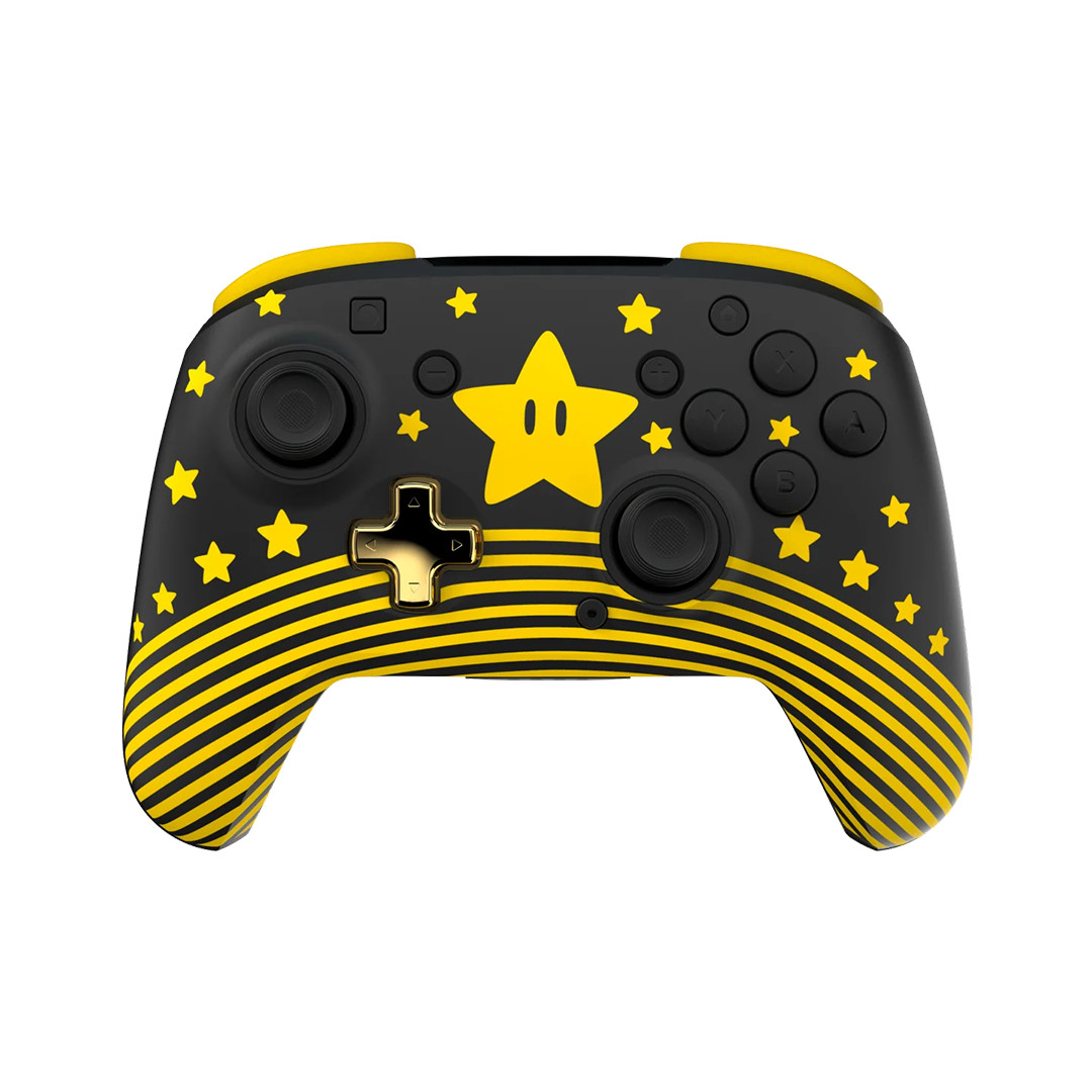 Turtle Beach Rematch Super Mario Star, Nintendo Switch, violetinis/žalsvas - Belaidis žaidimų pultelis