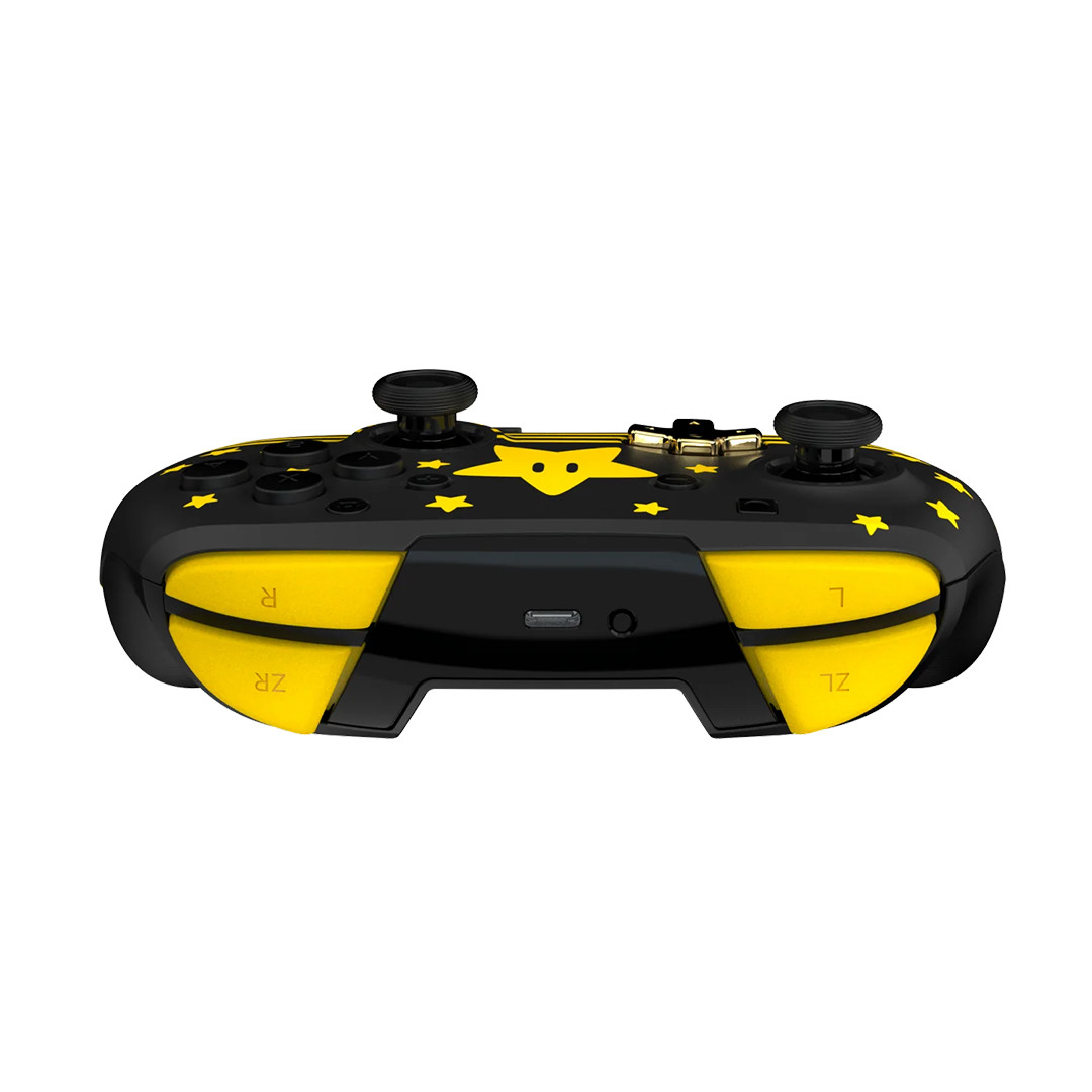Turtle Beach Rematch Super Mario Star, Nintendo Switch, violetinis/žalsvas - Belaidis žaidimų pultelis