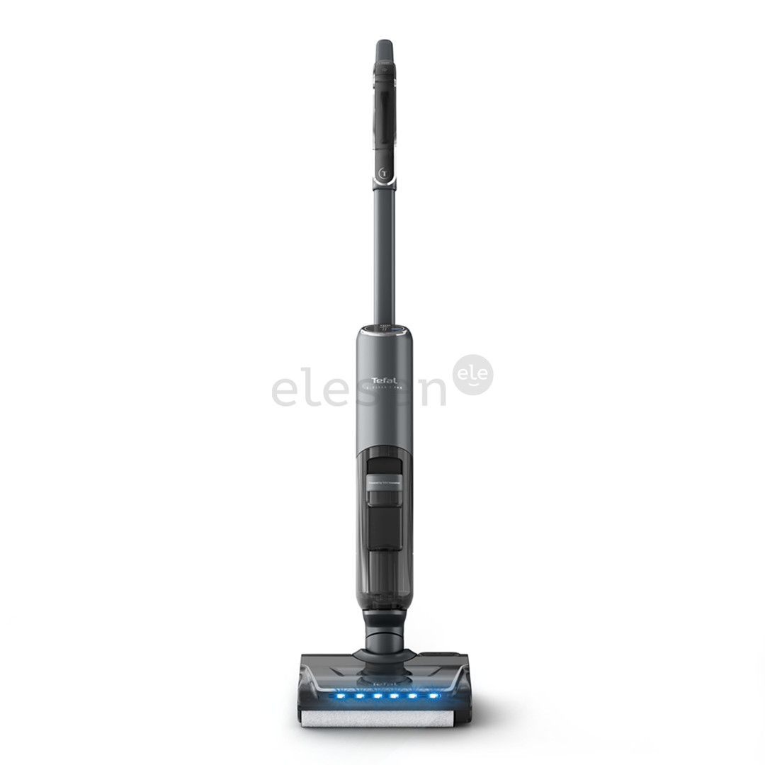 Tefal X-Clean 7 Pro, Wet & Dry, juodas/tamsiai pilkas - Belaidis siurblys kietoms grindims