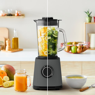 Tefal PerfectMix Essential, 1200 W, tamsiai pilka - Kokteilinė