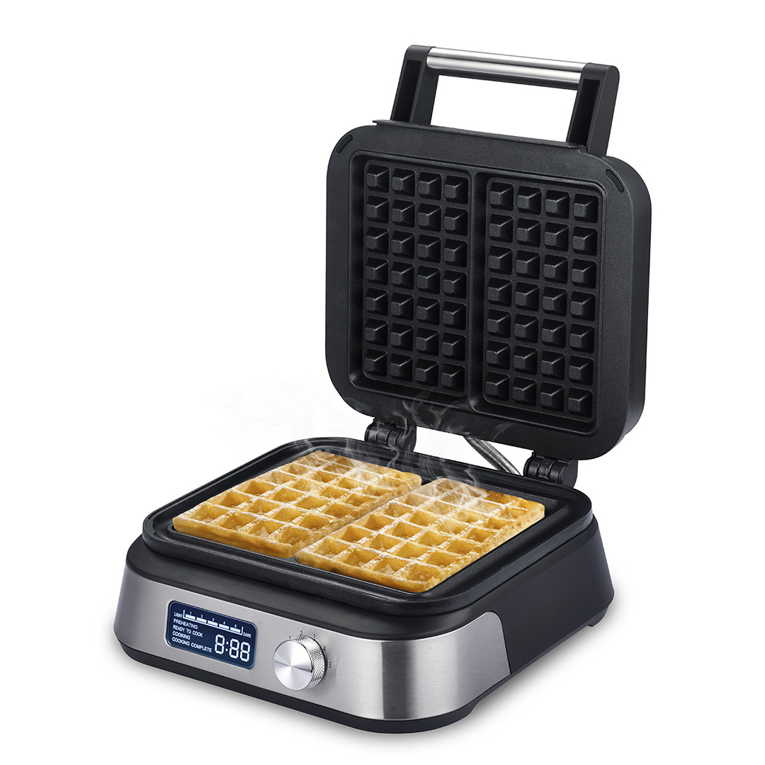 Stollar the Waffle Maker, 1500 W, black/stainless steel - Waffle maker