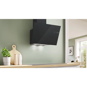 Bosch Series 6, 768 m³/h, width 60 cm, black - Cooker hood