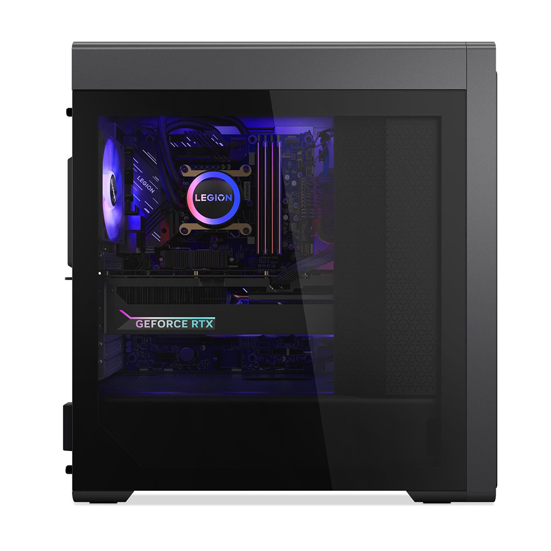 Lenovo Legion Tower 7i Gen 10, Ultra 7, 64 ГБ, 1 ТБ, RTX 5080, темно-серый - Настольный компьютер