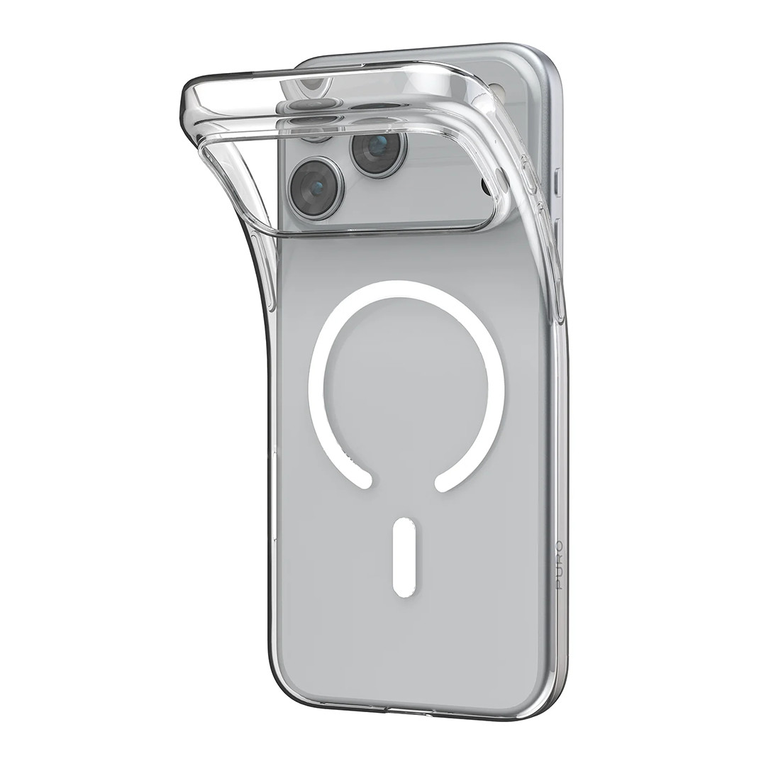 Puro Cover 0.3 Mag for iPhone 17 Pro Max / 18 Pro Max, skaidrus - Dėklas