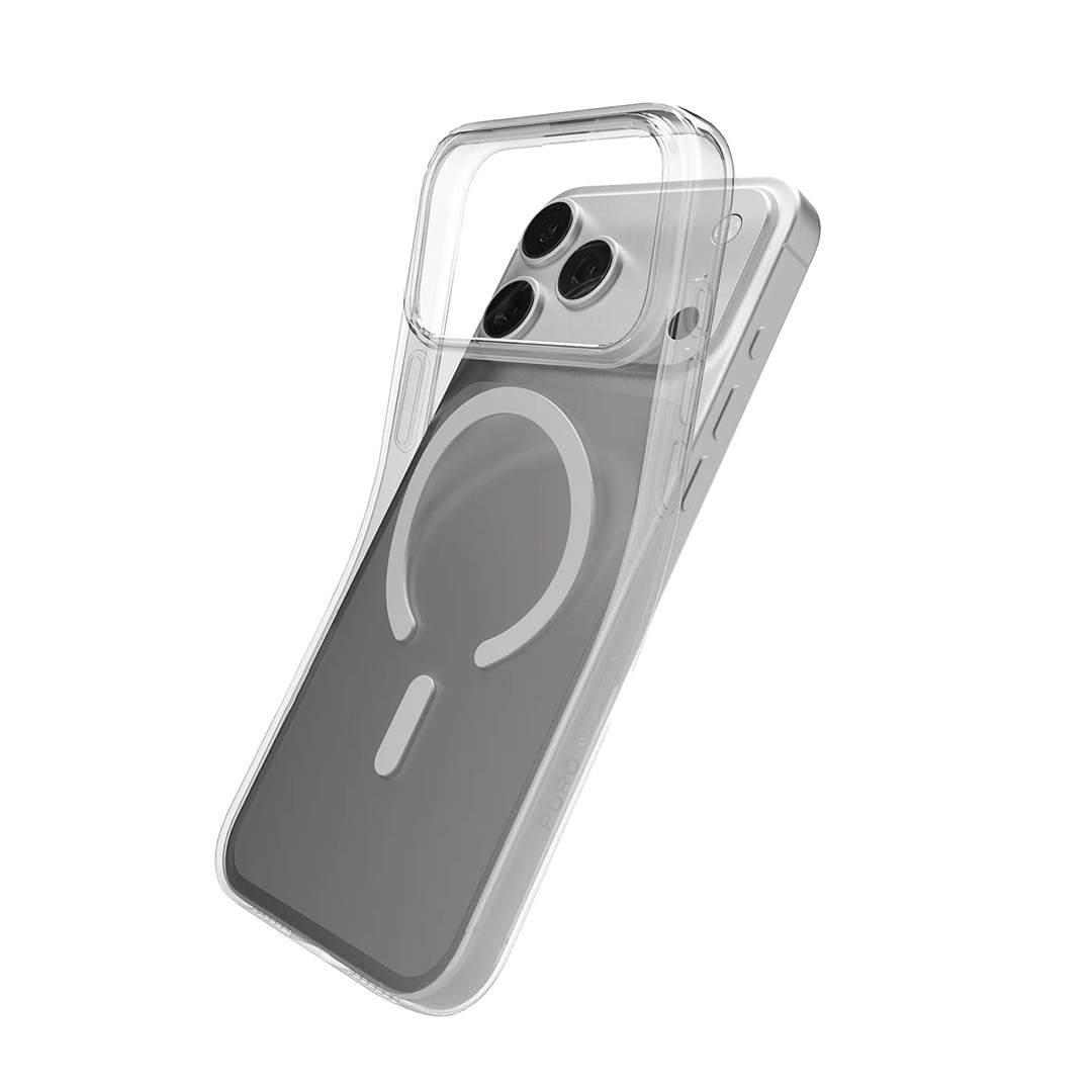 Puro Cover 0.3 Mag for iPhone 17 Pro Max / 18 Pro Max, skaidrus - Dėklas