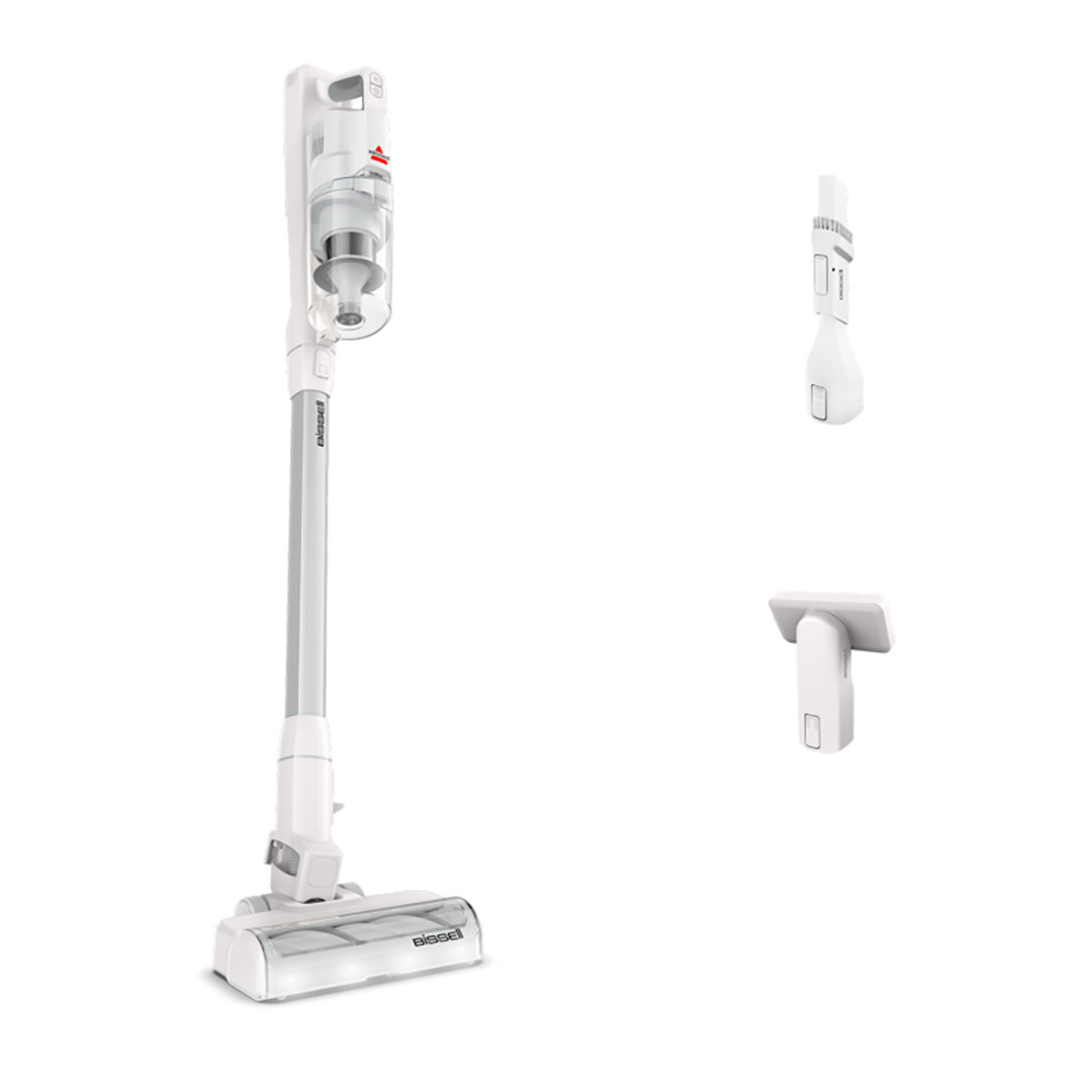 Bissell PowerClean 4264N, baltas/pilkas/sidabro spalvos - Belaidis dulkių siurblys