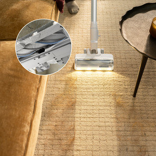 Bissell PowerClean 4264N, baltas/pilkas/sidabro spalvos - Belaidis dulkių siurblys