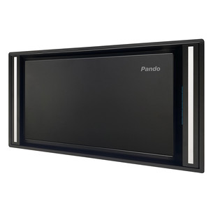 Pando GRX Slim, without motor, width 56 cm, black - Built-in cooker hood