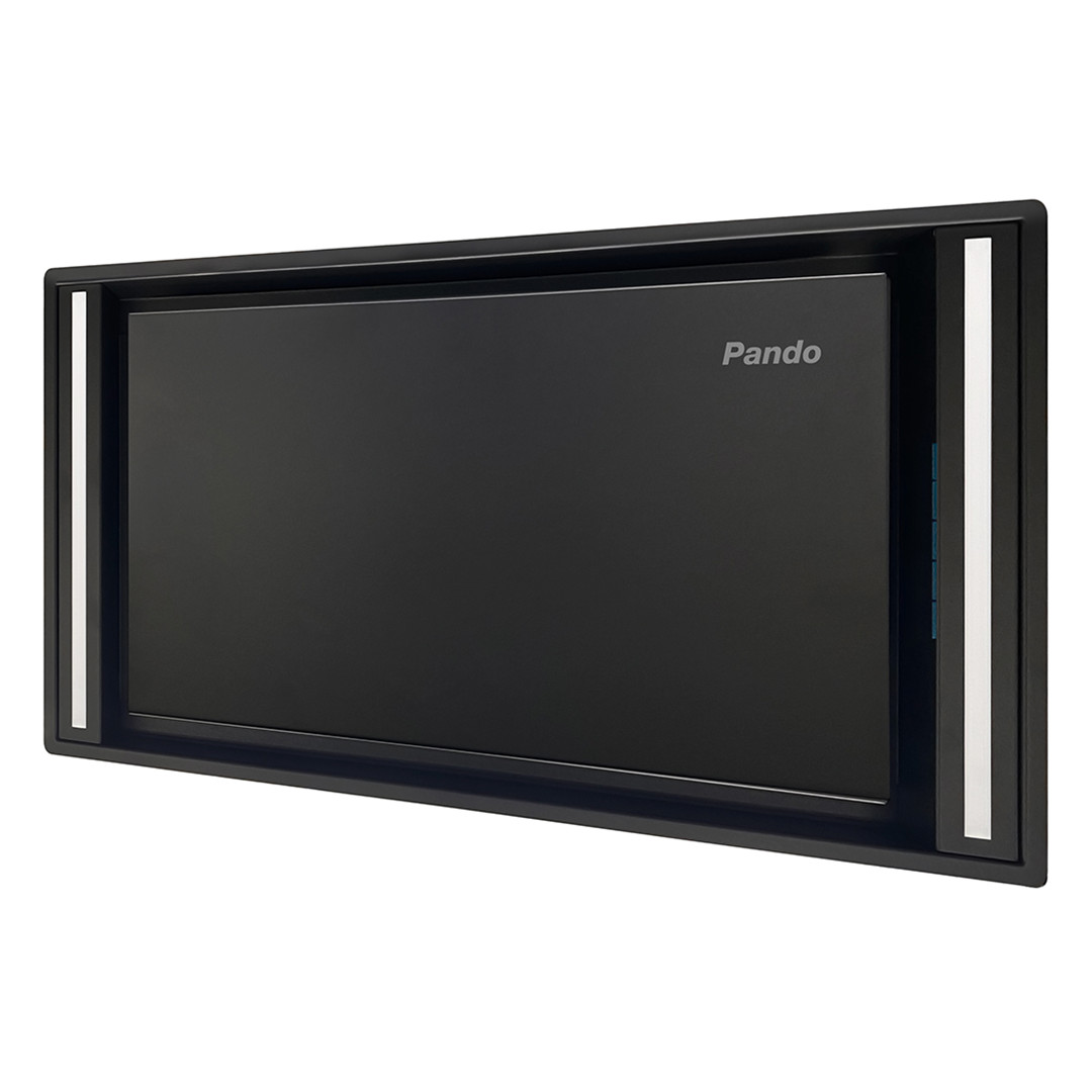 Pando GRX Slim, without motor, width 56 cm, black - Built-in cooker hood