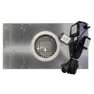 Pando GRX Slim, without motor, width 56 cm, black - Built-in cooker hood