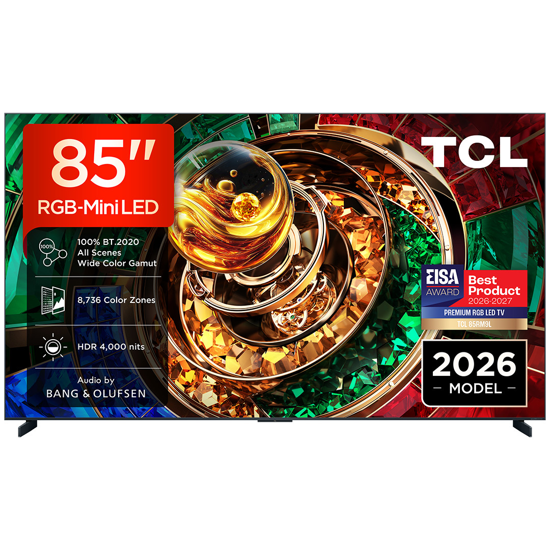 TCL RM9L, 85", 4K UHD, RGB-Mini LED, juodas - Televizorius