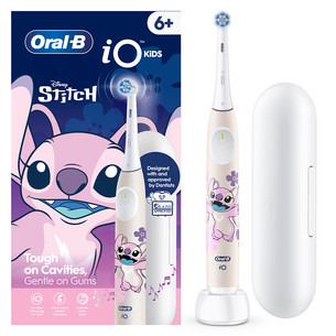 Braun Oral-B iO Kids Disney Stitch Angel, розовый - Электрическая зубная щетка