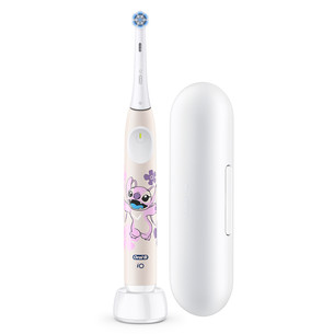 Braun Oral-B iO Kids Disney Stitch Angel, розовый - Электрическая зубная щетка
