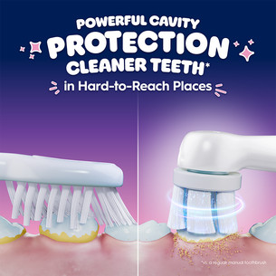 Braun Oral-B iO Kids Disney Stitch Angel, розовый - Электрическая зубная щетка