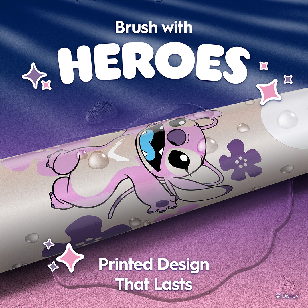 Braun Oral-B iO Kids Disney Stitch Angel, розовый - Электрическая зубная щетка