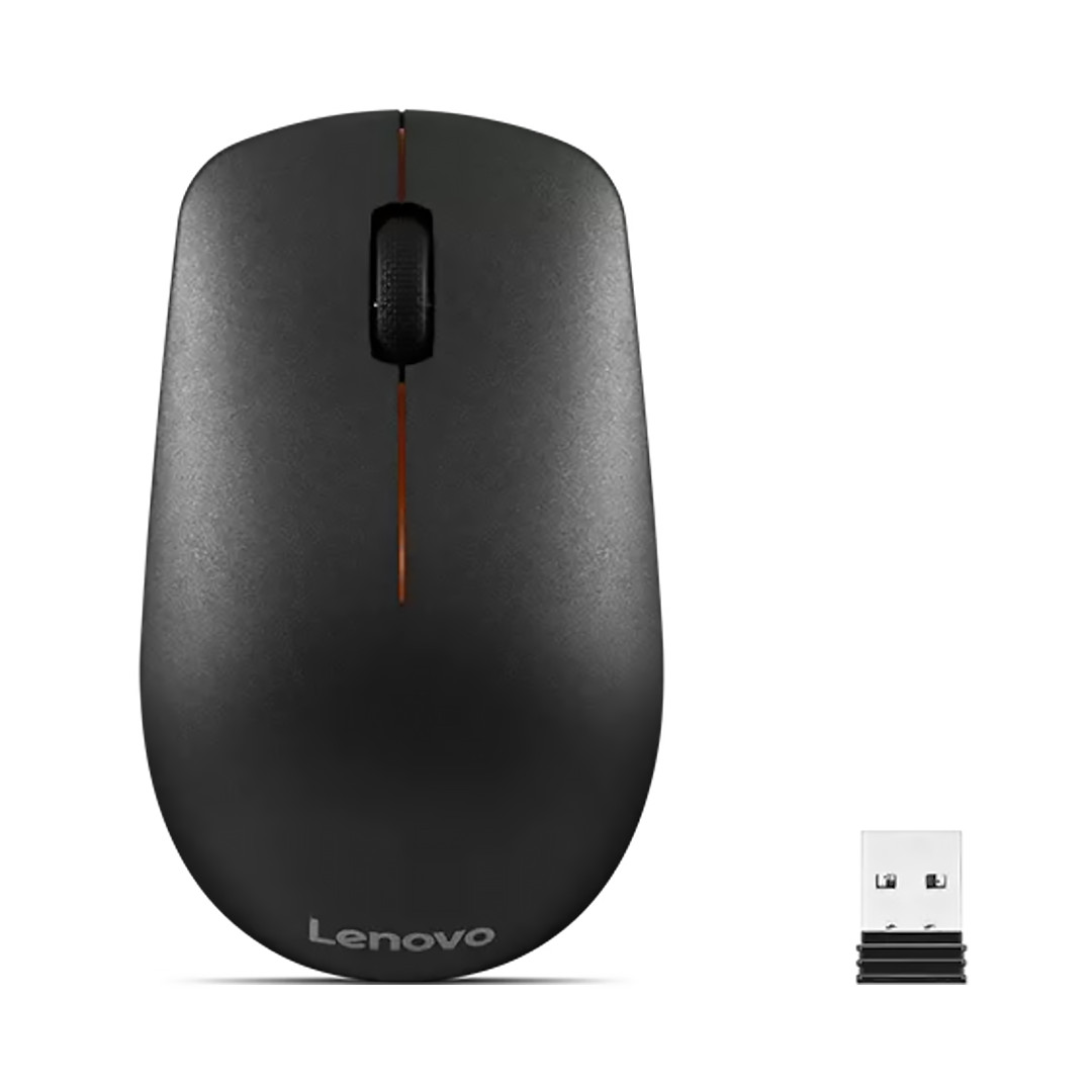 Lenovo 400 Wireless Mouse, juoda - Belaidė pelė