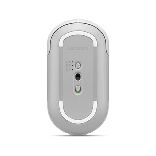 Lenovo 700 Multi-Device Wireless Silent Mouse, balta/pilka - Belaidė pelė