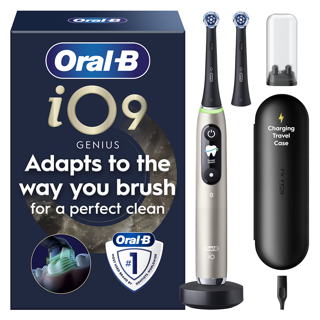 Braun Oral-B iO 9, Lunar Gold, золотистый - Электрическая зубная щетка