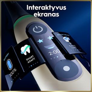 Braun Oral-B iO 9, Lunar Gold, золотистый - Электрическая зубная щетка