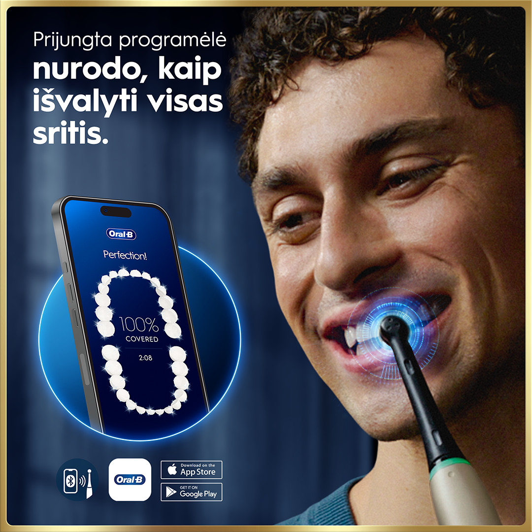 Braun Oral-B iO 9, Lunar Gold, золотистый - Электрическая зубная щетка
