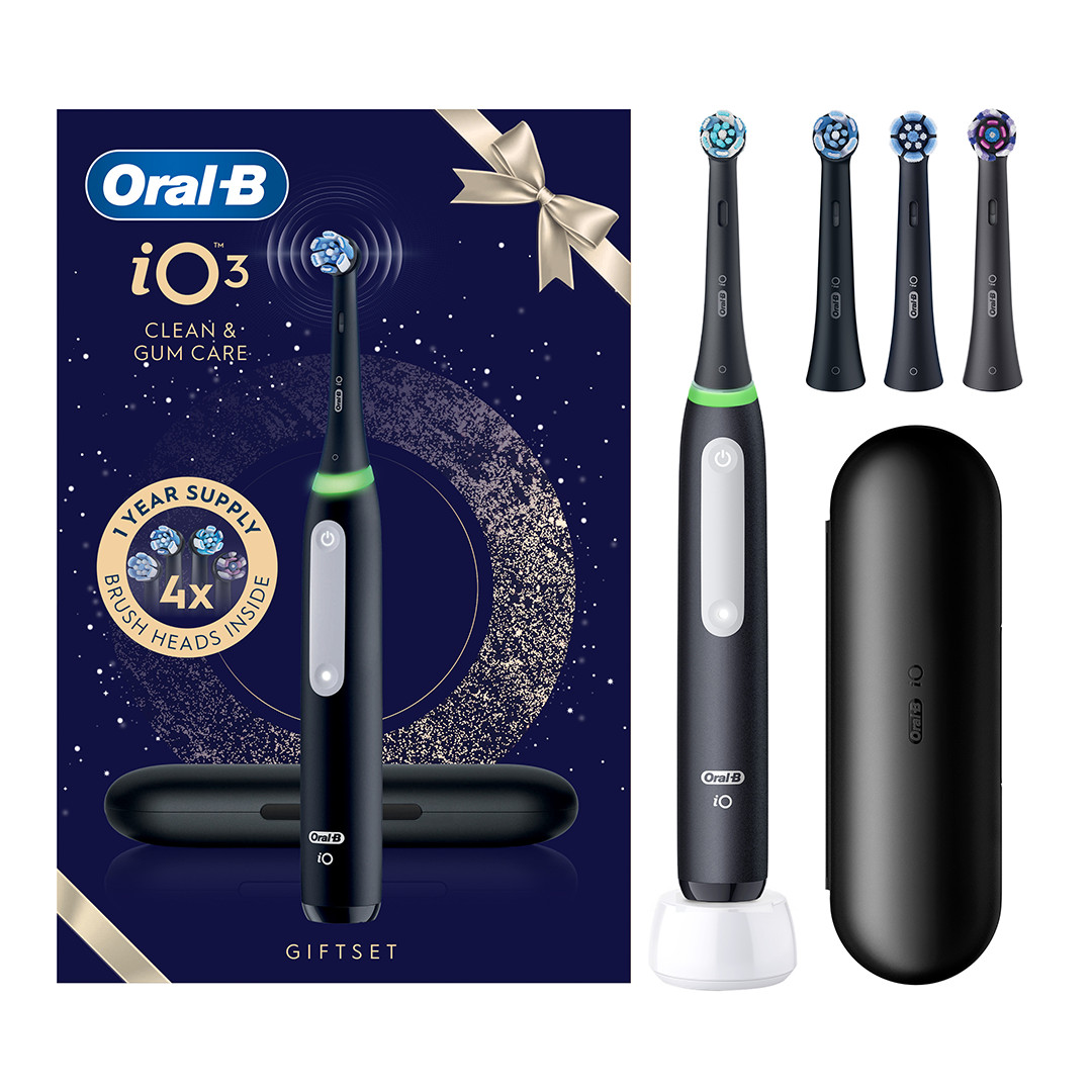 Braun Oral-B iO3, Limited Edition, черный - Электрическая зубная щетка