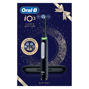 Braun Oral-B iO3, Limited Edition, черный - Электрическая зубная щетка
